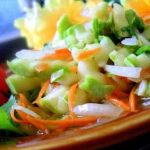 Острый салат из кабачков 
